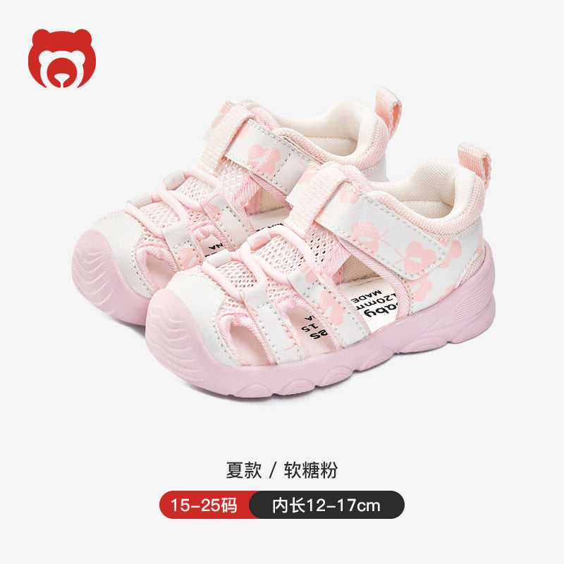 New 6x1214 toddler shoes summer sandals baby soft sole functional cartoon 1-3 years old baby shoes children's shoes