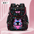New elementary school backpacks: cute cartoon design for grades 1-6 - large capacity, lightweight, and spine-protecting