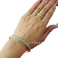 Women's elegant enamel copper bangle: a uniquely designed, vintage-inspired piece with ethnic flair. a fashionable accessory with a touch of regal elegance