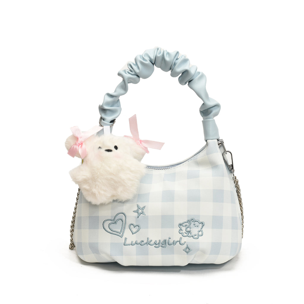 Cross-border niche design high-end bag women's 2025 new retro shoulder messenger bag versatile hand carry armpit bag