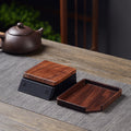 Walnut electronic tea scale - tea weighing scale, kitchen scale, household electronic scale, tea scoop scale, mini gram scale, tea set accessories