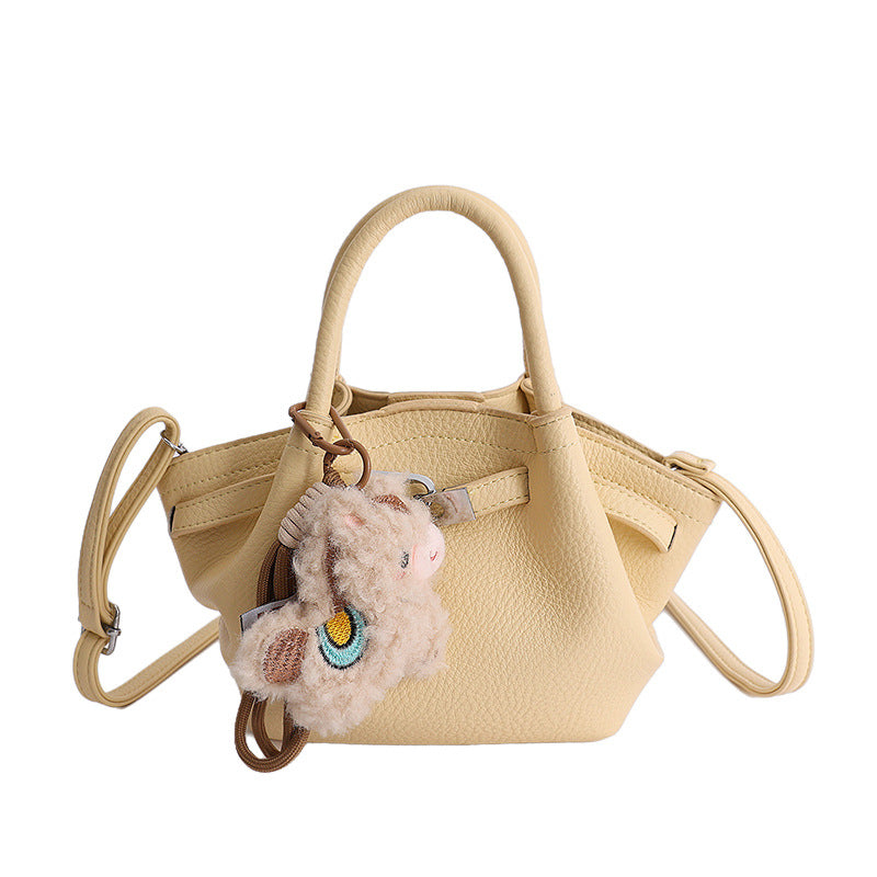 Accessible luxury normcore style niche women's bag 2026new arrivaleasiest for match high value bucket satchel bag large capacity crossbody bag