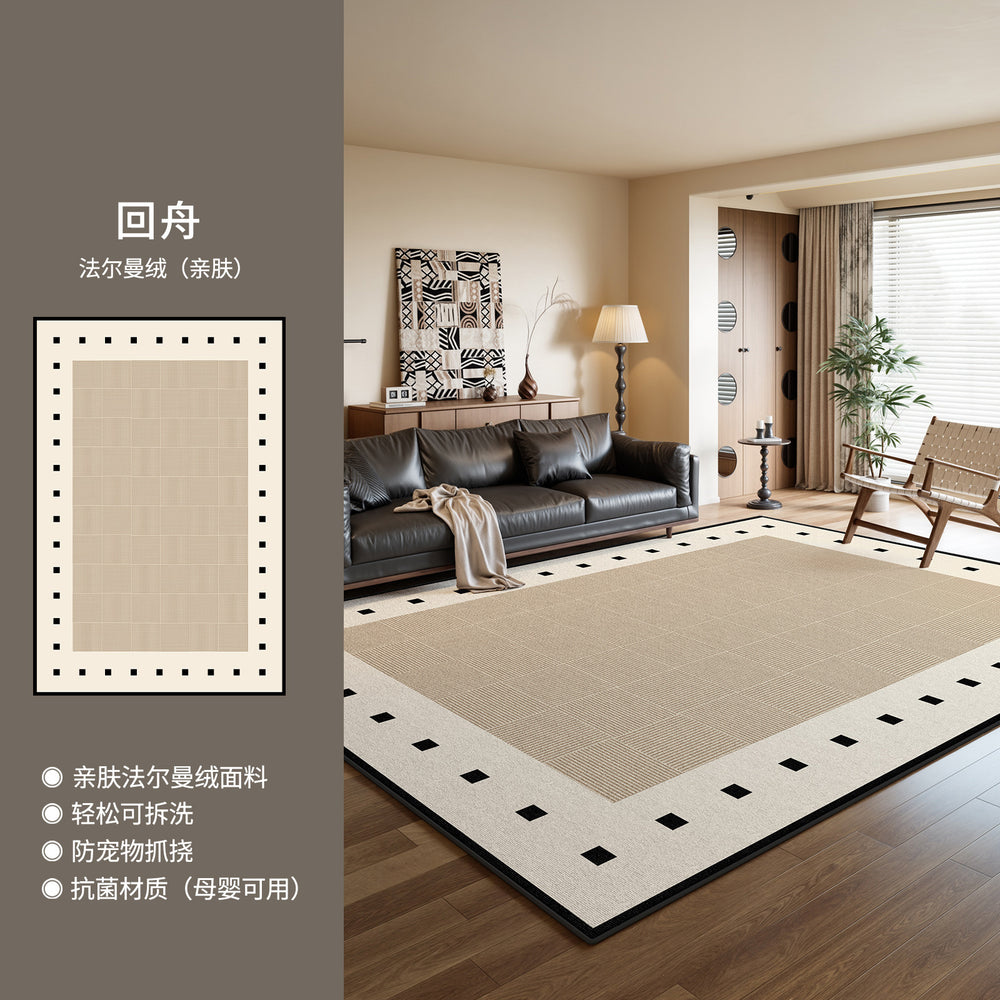 Wholesale custom carpets: vintage-inspired, high-end, light luxury, waterproof area rugs for home use - large format, full coverage - direct from the manufacturer