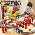 Electric high-speed train set with track - realistic model for boys - educational & fun birthday gift for kids