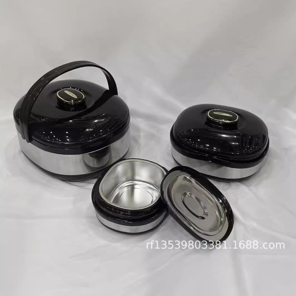2.5l-5.5l-10l3pcs thermal insulation box lunch box