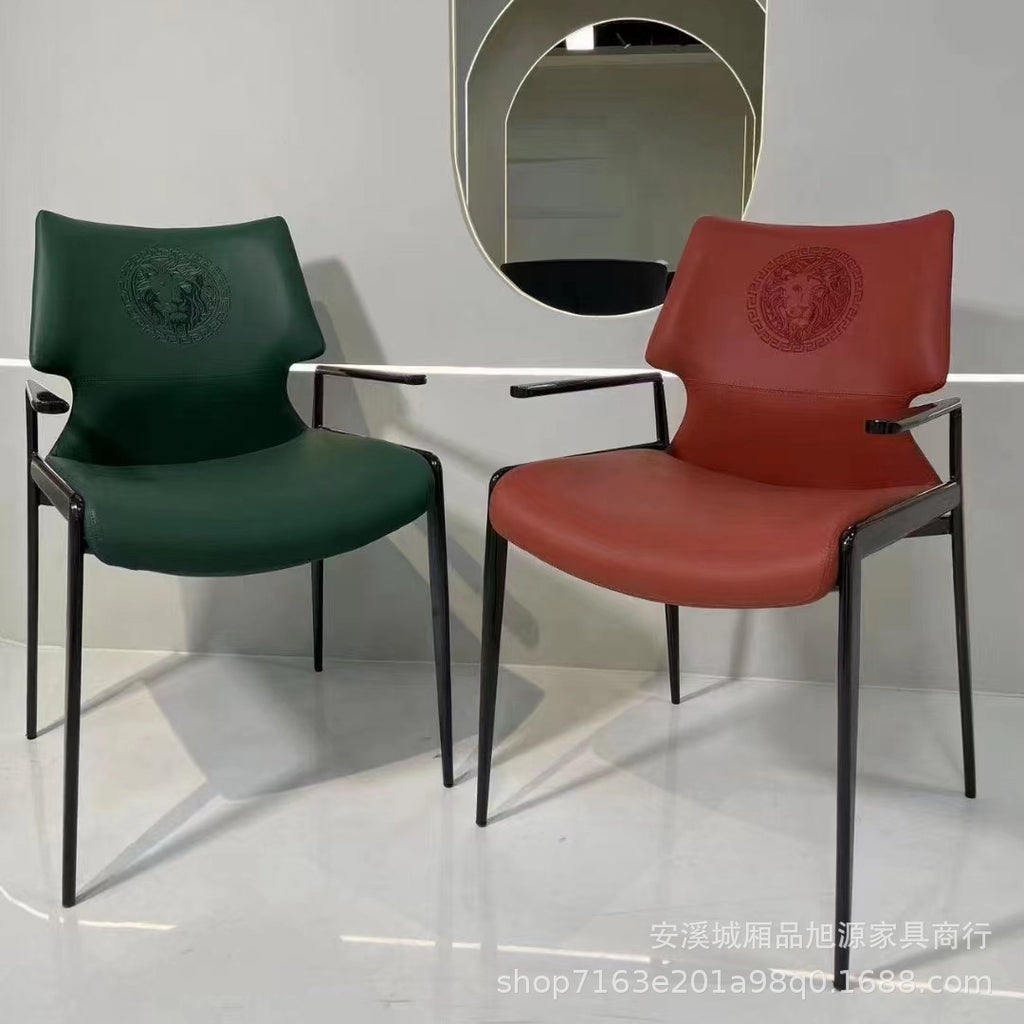 Nordic Home Living Room High-end Designer Dining Chair Villa Light Luxury High-end Restaurant Cafe Leisure Back Chair