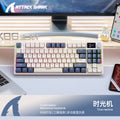 Attack shark k86 mechanical keyboard - wireless tri-mode bluetooth rgb display customizable hot-swappable mechanical keyboard