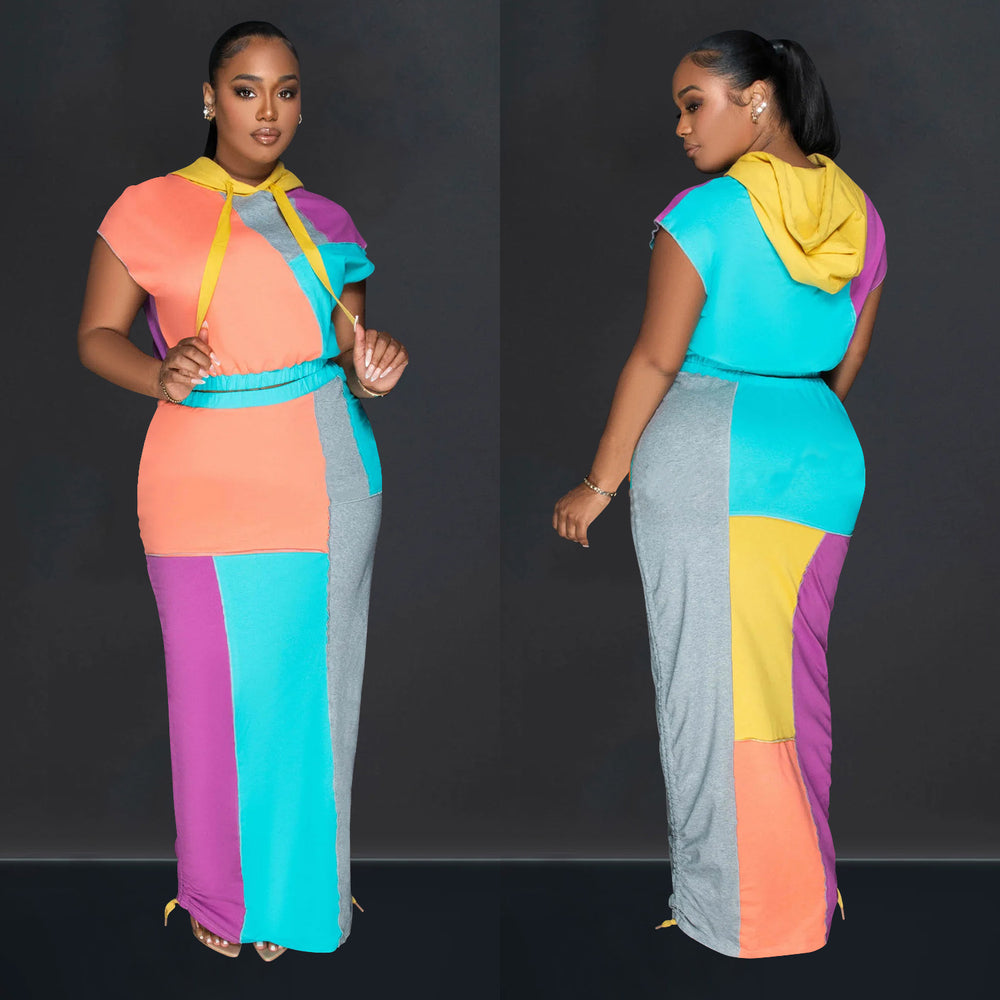 C6975 cross-border   independent station fashion women's printed short-sleeve bestselling dress