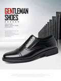 2024 hot-selling men's business leather shoes: new casual summer shoes, versatile middle-aged dad shoes, dropshipping available