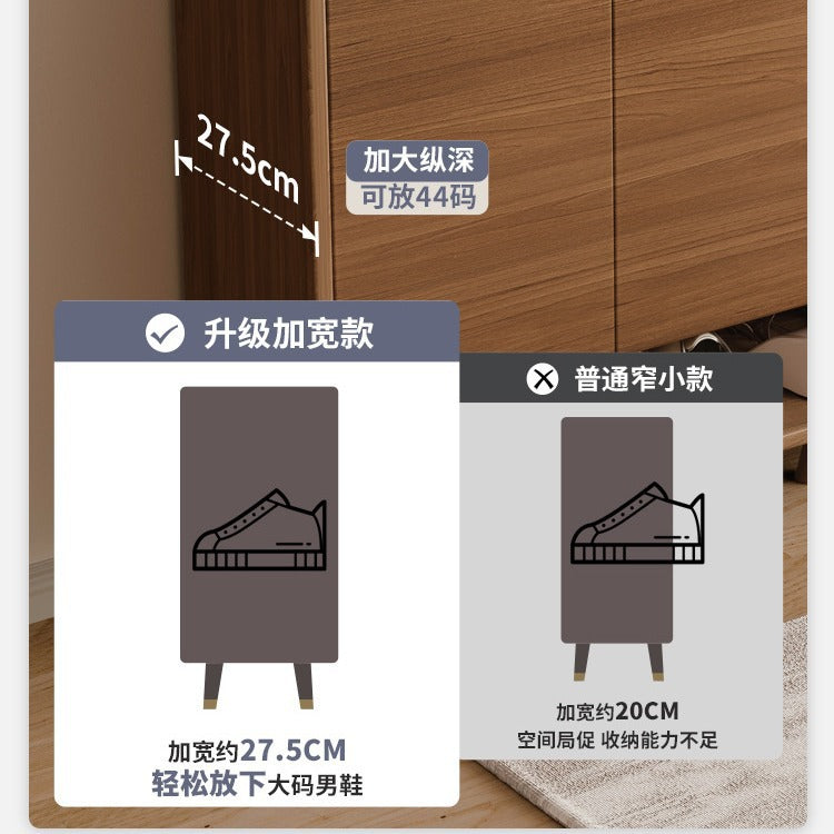 Large capacity shoe cabinet for home use - entryway, hallway, and outdoor console table all-in-one storage - new shoe rack