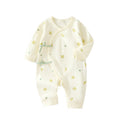 Babibele newborn onesie - 100% cotton baby romper, seamless bodysuit, newborn monk suit, baby spring/autumn harem pants