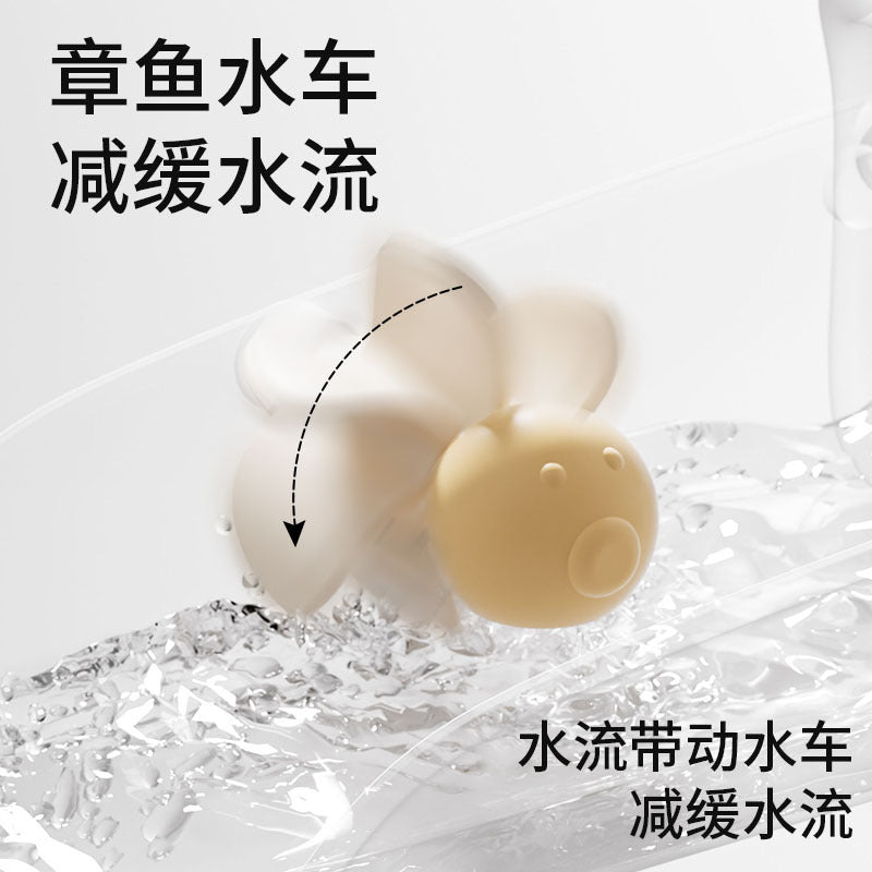 Shield dad kids faucet extender baby hand wash cartoon silicone long extension splash-proof handy gadget nozzle