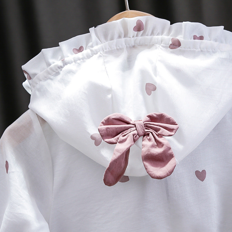 Baby girl summer  new arrival: lightweight, breathable air conditioning shirt for toddlers and infants