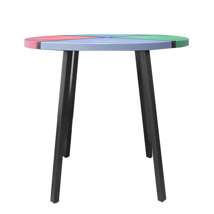 Acrylic side table living room coffee tableaccessible luxury small apartment for home round pp coffee tableclassy sense