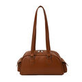 bag women's retro texture shoulder crossbody bag new arrivalcasualpure color pillow bag easiest for matchwork clothing underarm bag