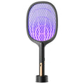 household electric mosquito swatter rechargeable automatic mosquito trap and mosquito swatter electric shock mosquito killer lamp two-in-one camping style fly swatter