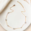 Sweater chain autumn and winter wholesale european and american stylish jewelry women's simple fashion chain niche accessible luxury elegant pearl necklace