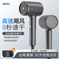 Hair dryer - high power, high velocity, blue light negative ion, hot & cold, salon-grade, quiet, hair care, powerful airflow - for home use