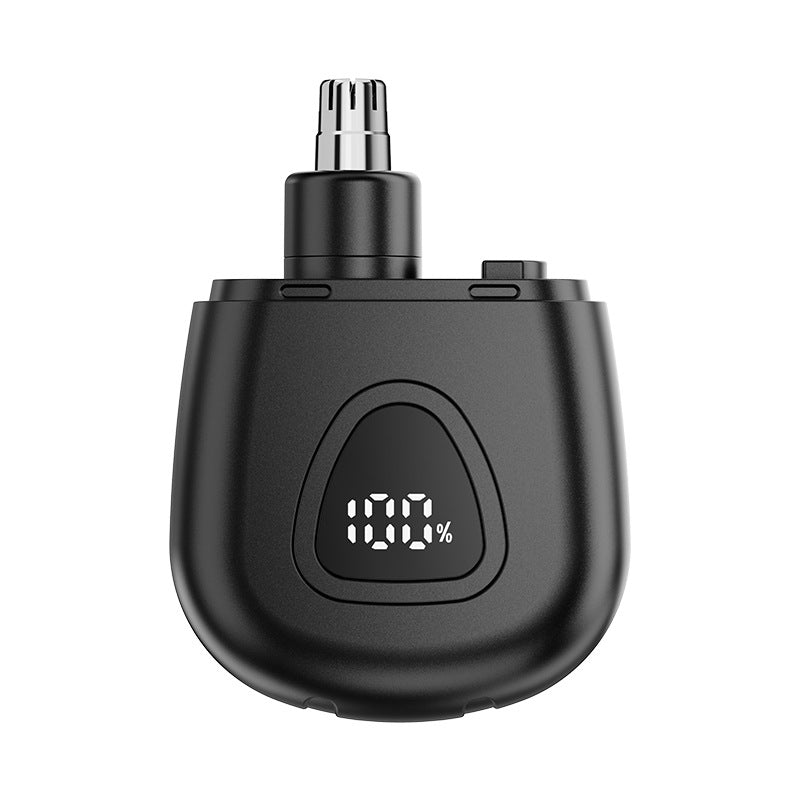 New rechargeable electric nose hair trimmer for men - mini portable hair grooming tool
