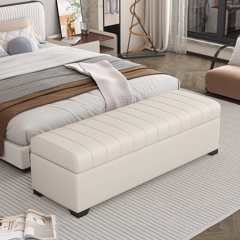 Storage shoe changing stool resting footrest adult sand stool bed footstool bench bedroom storage bed end longpatchwork