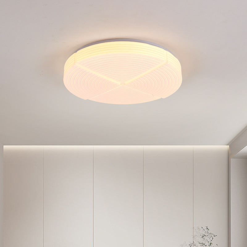 [Strict selection] Bedroom ceiling light full spectrum led modern simple cream wind children's room study eye protection lamp