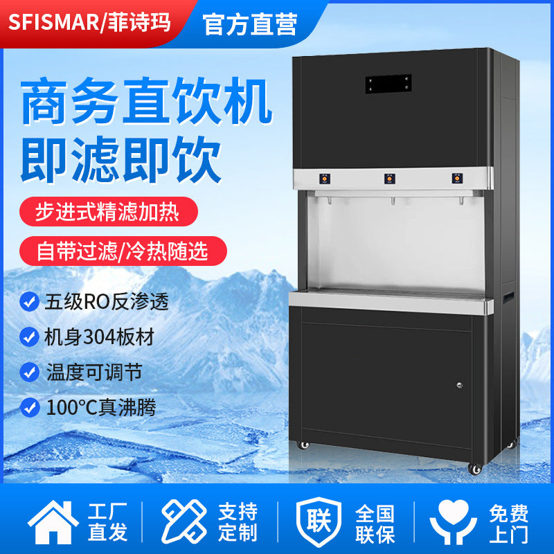 Stepped heating water boiler office campus factory drinking water station commercial direct drinking water machine purchase