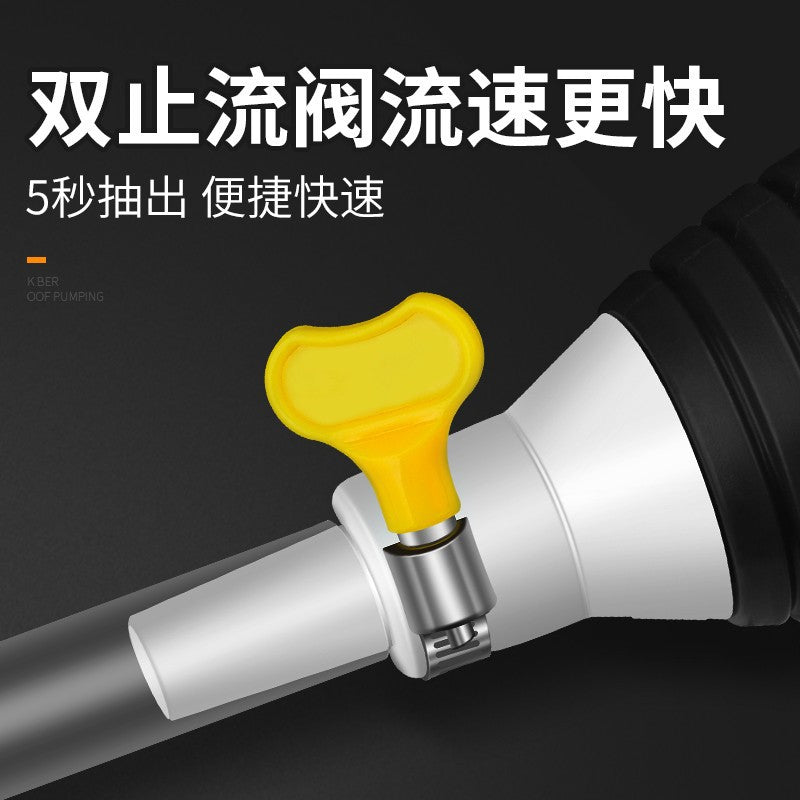 Oil pumping artifact Manual oil pump Car suction YouTube oil pump Water suction YouTube self-priming oil pump