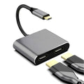 4-in-1 display expansion dock: usb to dual hdmi adapter, 4-in-1 mobile phone & tablet type-c hub