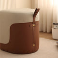 Bedroom makeup stool master bedroom dressing stool for home leather stool living room tea table stool coffee table stool round stool sofa stool