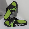 2022 new men's fashion slippers - summer outdoor anti-slip sports slides, couple's anti-odor home bathroom sandals for women