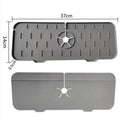 Sink faucet drain pad kitchen countertop sink splash-proof absorbent pad wash basin narrow edge slope water-proof pad