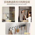 Space aluminum hook, punch-free door back coat hook, wall-mounted fixed wall coat hook, entrance hall coat rack