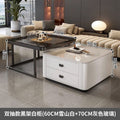Black frame and white cabinet [60 xuefeng white + 70 gray glass]