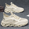 Men's spring hollow-out breathable anti-odor bestselling mesh athletic casual non-slip men's running mesh shoes trendy sneakers