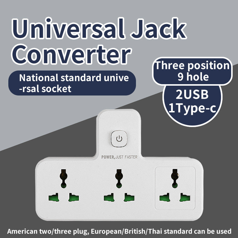 British standard socket converter thailand cambodia drag board european standard plug strip hong kong version 2-pin american plug board hong kong