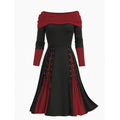 women's color block patchwork dress - new arrivals on  &