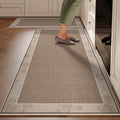 Kitchen floor mat non-slip oil-proof waterproof wipeable no-wash stain-resistant  new special carpet no-wash foot mat