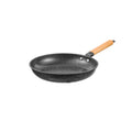 new arrival korean style medical stone non-stick frying pan for home stove neutral stone color omelette steak frying pan flats pan