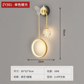 New arrivalaccessible luxurypopular wall lamp bedroom bedside lamp scandinavian modern creative living room background wall decorative lamp hotel