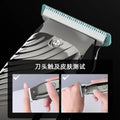 1400mah cross-border hairdressing electric clipper oil head clipper for homeusb rechargeable engraving bald body hair electric clipper