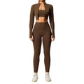 new women's compression activewear set - cloud-like breathable stretch fitness outfit for outdoor running and yoga