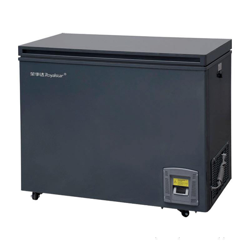【-65°c deep freeze】royalstar freezer - 304 stainless steel interior, five-sided copper tube refrigeration, ultra-low temperature freezer