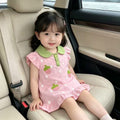 Summer chic baby rompers infant clothes summer outfits girl full month hundred days princess bodysuit summer dress