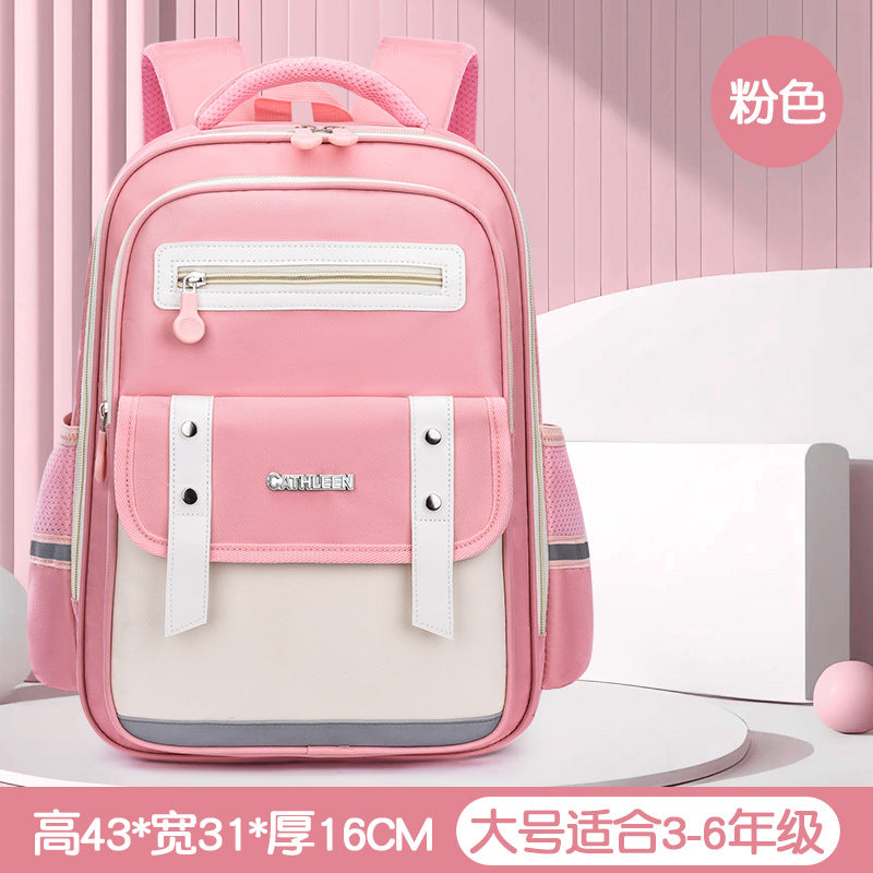 New cloud schoolbag 1-3-6 grade primary school students schoolbag boys and girls reduce the burden of children large capacity backpack
