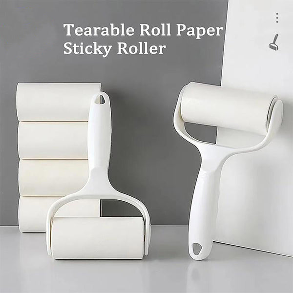 Lint Brush Sticky Roller Dust Pet Hair Removal Rollers
