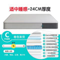Rolled natural latex mattress with independent coils - compressed roll-packed, extra thick, and ultra-soft mattress