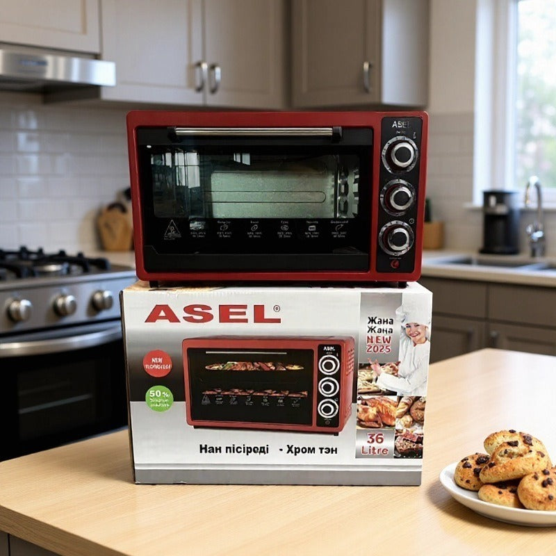 Factory direct cross-border large capacity electric oven - baking with temperature control, timer function, 48l home use oven - wholesale