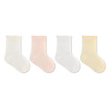 Babylon baby socks mulberry silk solid color breathable mesh class a cotton infant seamless boys and girls kids socks