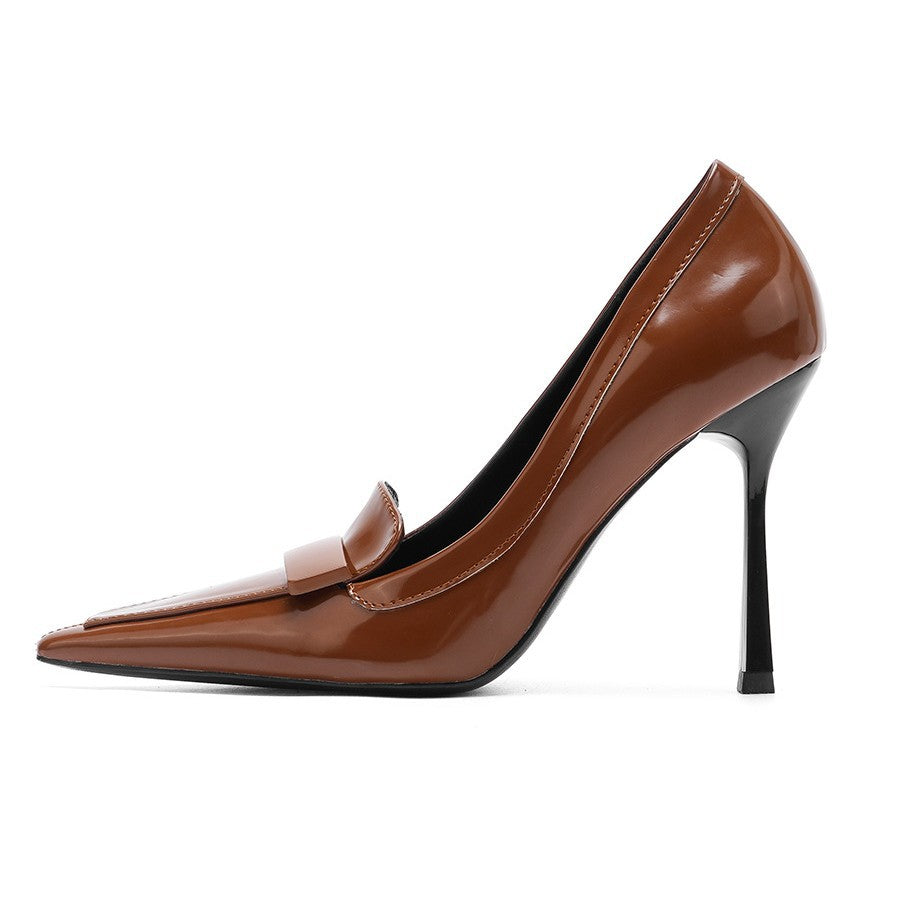 French chic pointed-toe stiletto heels - new autumn/winter 2026 collection - versatile & comfortable work shoes for women