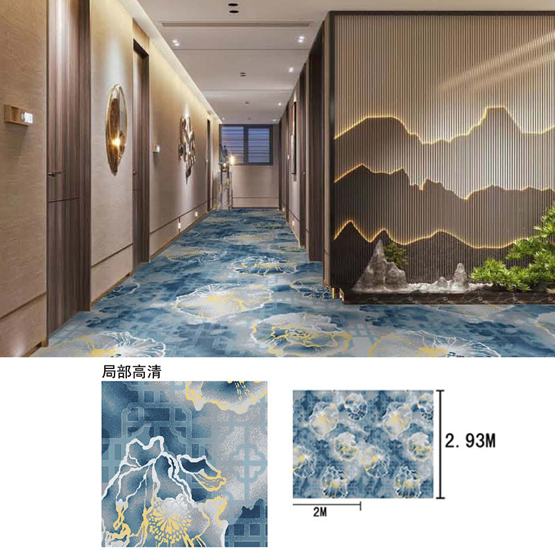Haima 800g nylon carpet b1 hotel corridor banquet hall box club whole patchwork carpet carpet